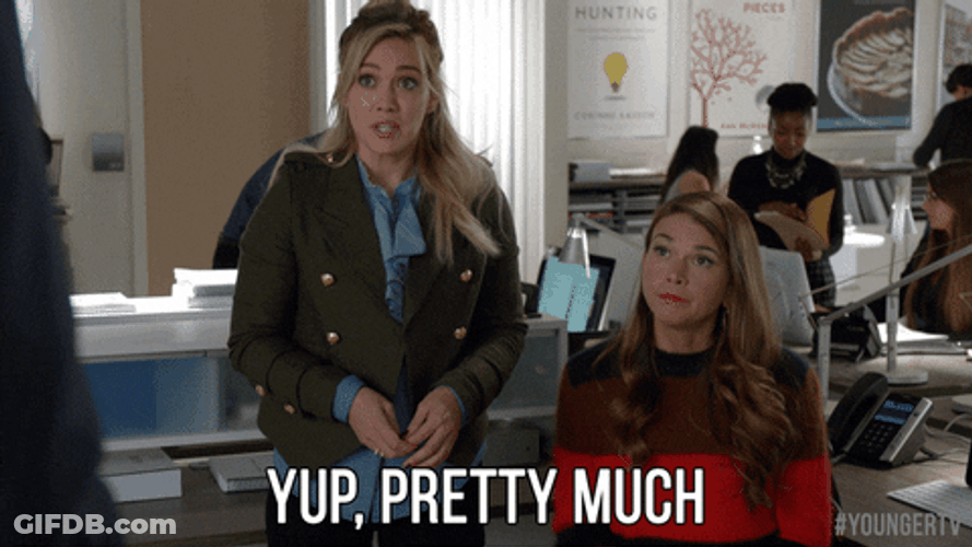 Hilary Duff Accepting The Facts GIF
