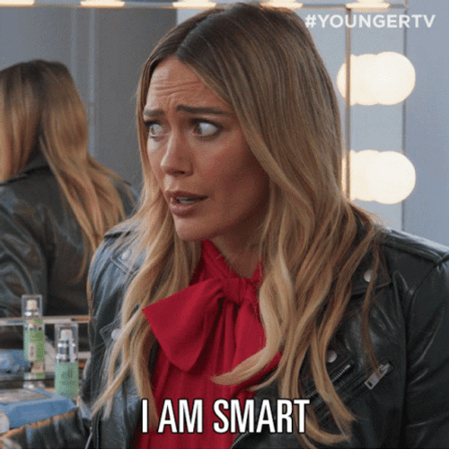 Hilary Duff I Am Smart Clever Girl GIF