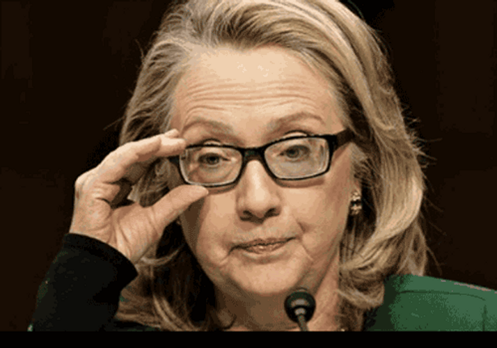 Hillary Clinton Deal With It GIF
