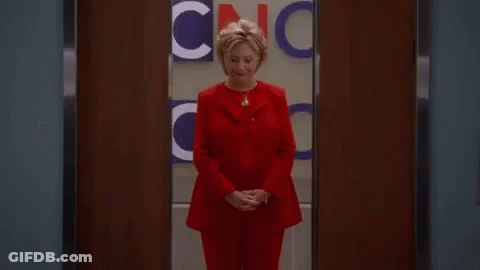 Hillary Clinton Doors GIF