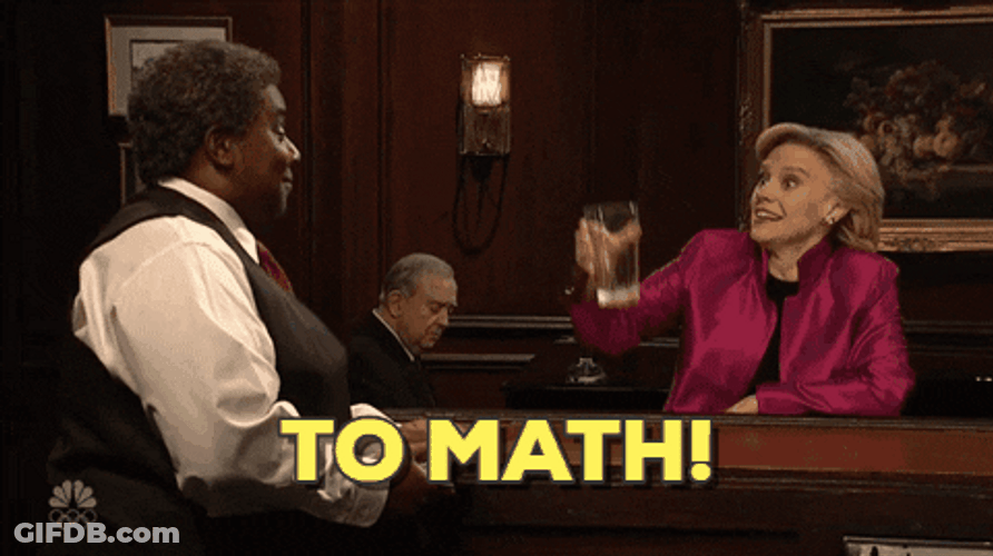 Hillary Clinton Hangover Math GIF