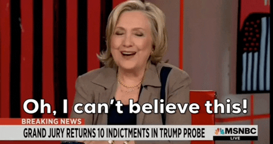 Hillary Clinton I Cant Believe This GIF