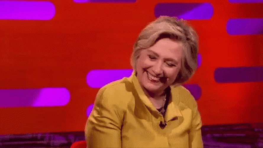Hillary Clinton The Graham Norton Show GIF