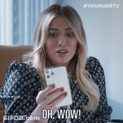 Hillary Duff Oh Wow GIF