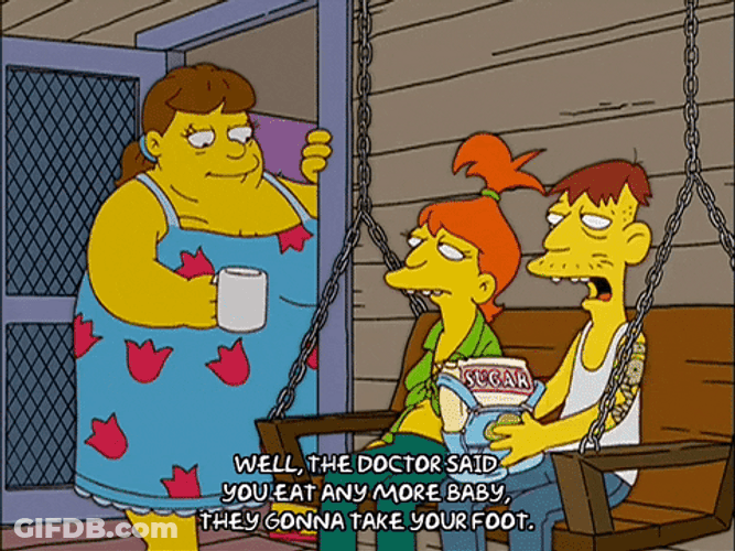 Hillbilly Cletus Speckler The Simpsons GIF