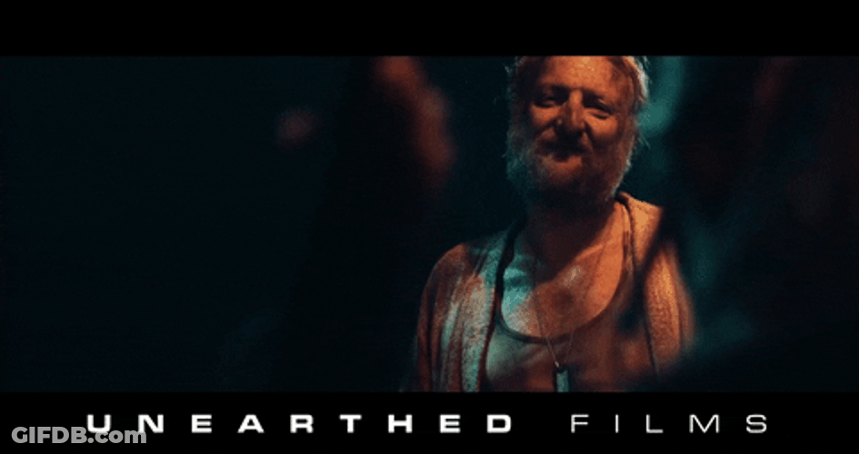 Hillbilly Malicious Gaze Horror Film Snippet GIF