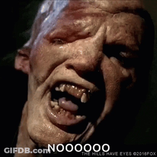 Hills Have Eyes Scary Face GIF