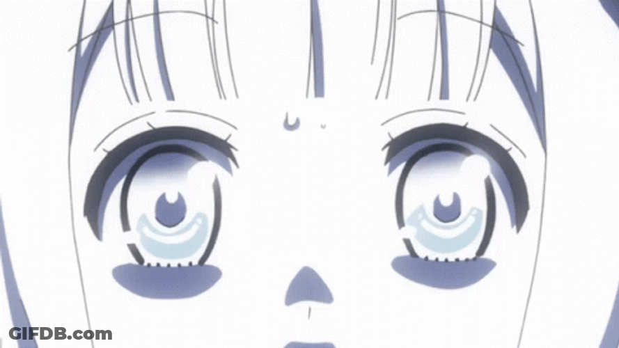 Himemiko Horrified While Mouth Is Open GIF