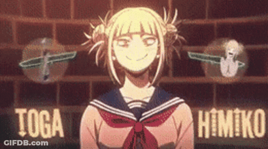Himiko Toga Are You Ready GIF