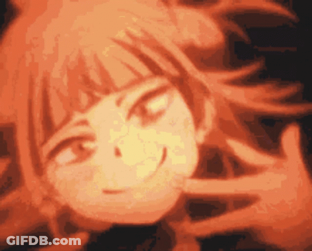 Himiko Toga Different Facial Expressions GIF