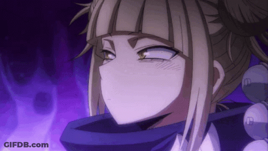 Himiko Toga Fear Eyes GIF