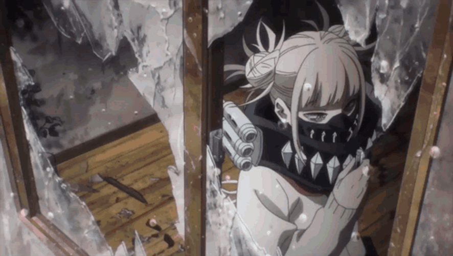Himiko Toga Upset Alone In The Room GIF