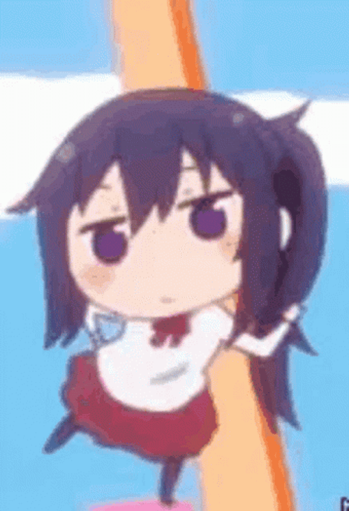 Himouto! Umaru-Chan Motoba Kirie Dancing GIF