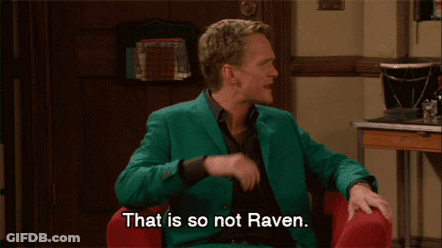 HIMYM Barney Upset With Raven GIF