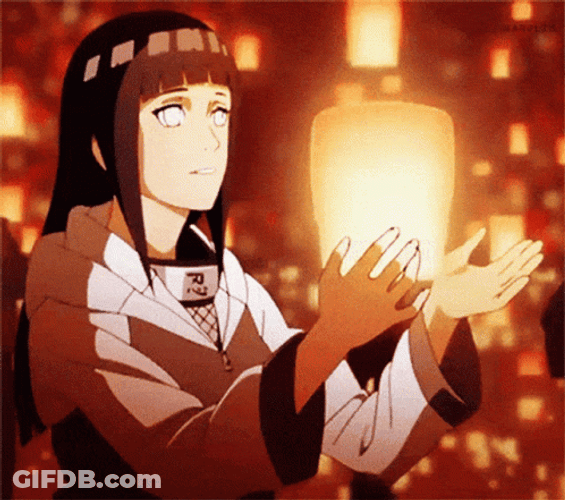 Hinata Hyuga Flying Lantern GIF