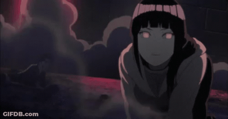 Hinata Hyuga Smoke GIF