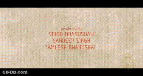 Hindu Tan-Man Poster In Red Letters GIF