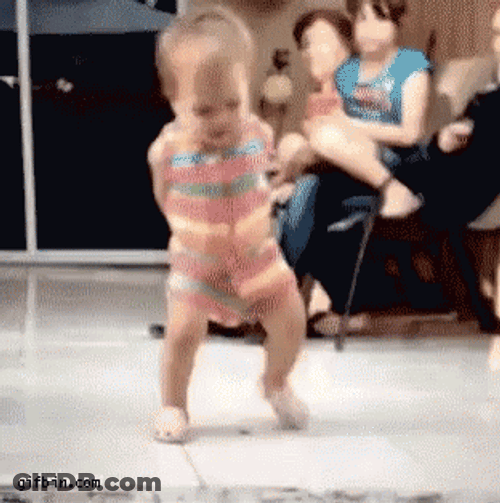 Hip Hip Hooray Dancing Little Kid GIF