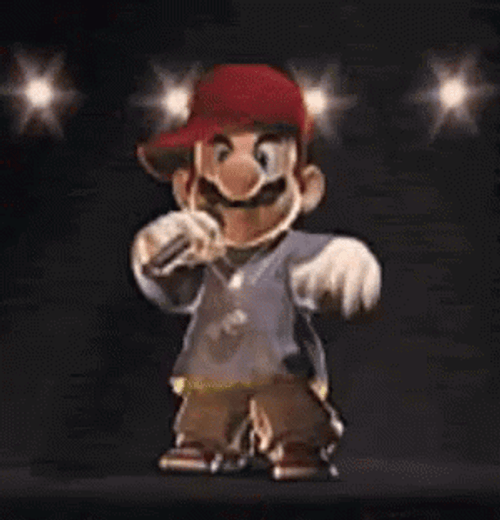Hip Hop Super Mario GIF