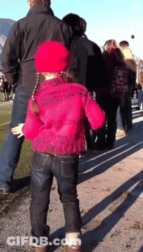 Hip Swaying Dancing Kid GIF