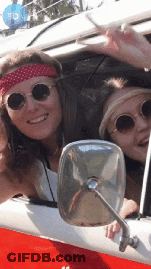 Hippie Getting Photos GIF