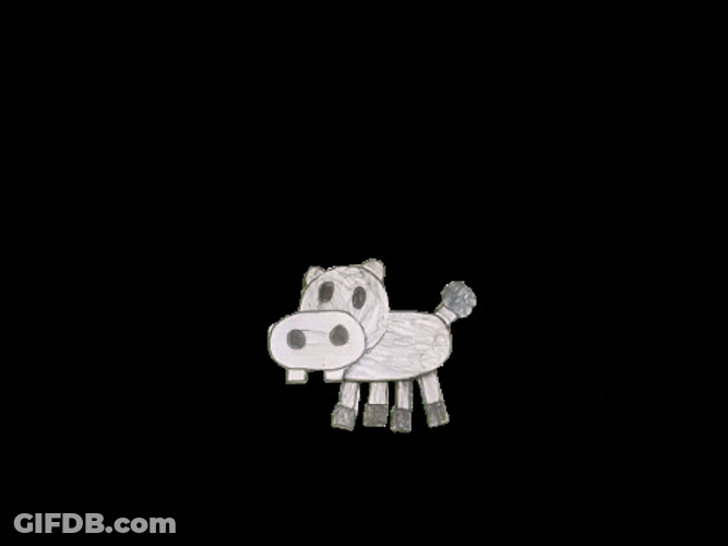 Hippo Poop Playing Drawing Hippo GIF