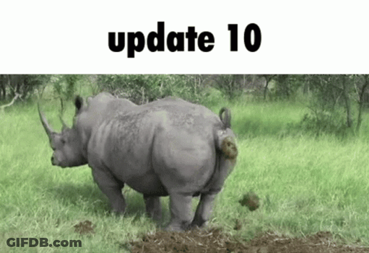 Hippo Poop Update 10 GIF