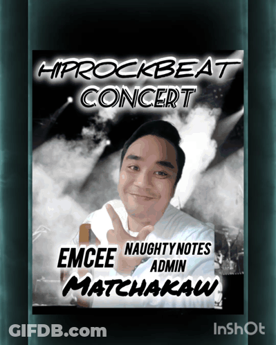 Hiprockbeat Concert Poster Featuring Emcee And Maliyah GIF