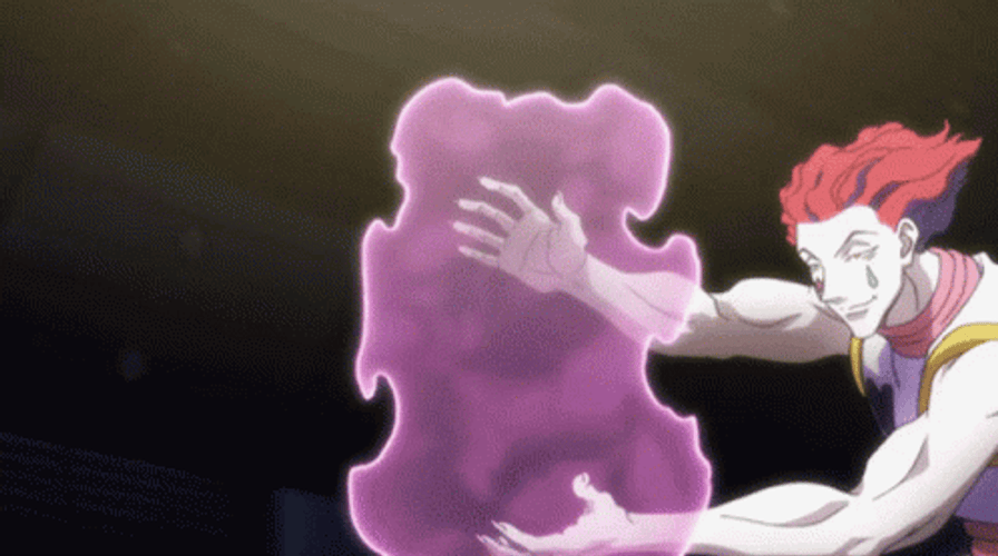 Hisoka Elastic Aura GIF