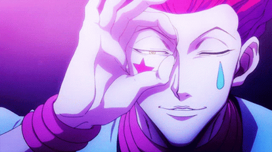 Hisoka Finger Circle GIF