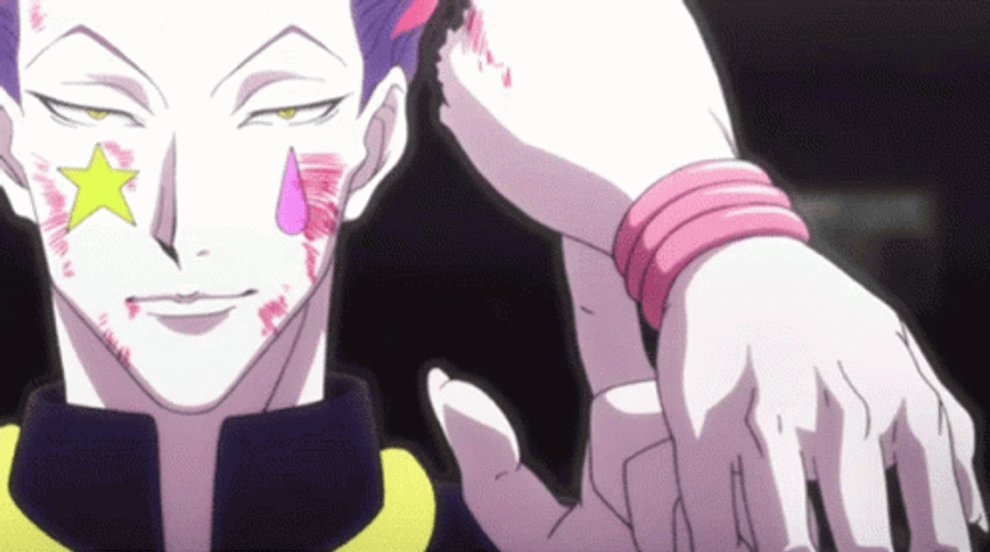 Hisoka Severed Arm GIF