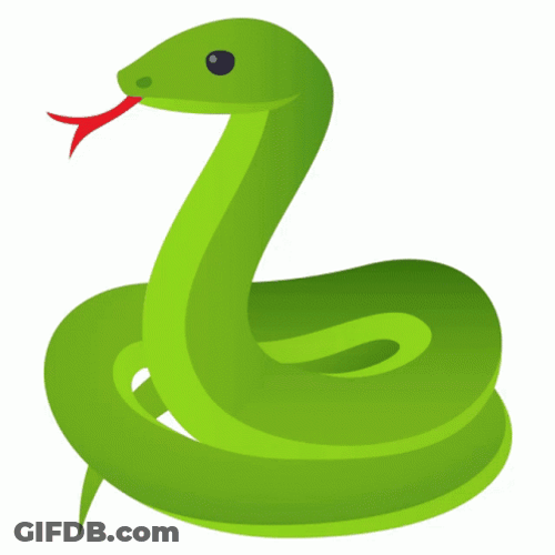 Hissing Snakes On A Plane GIF