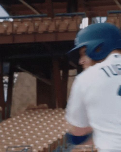Hit It Strong There's No Crying In Baseball GIF