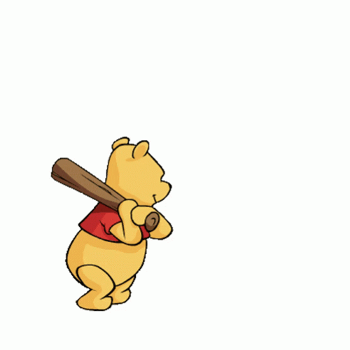Hit Stick Winnie The Pooh GIF