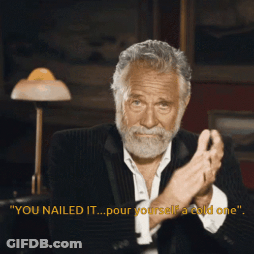 Hit The Nail On The Head Clapping GIF