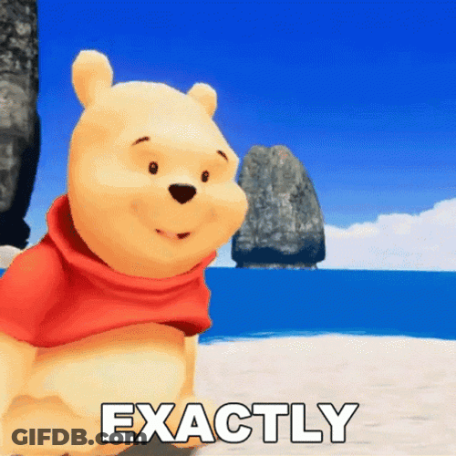 Hit The Nail On The Head Winnie Exactly GIF