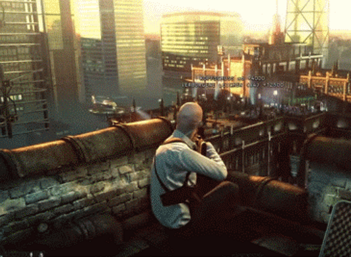 Hitman Aiming At The Victim GIF