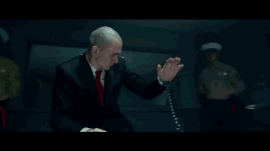 Hitman Giving A Signal GIF