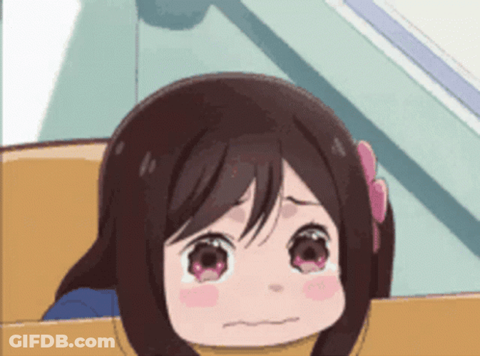 Hitori Bocchi Fake Cry GIF