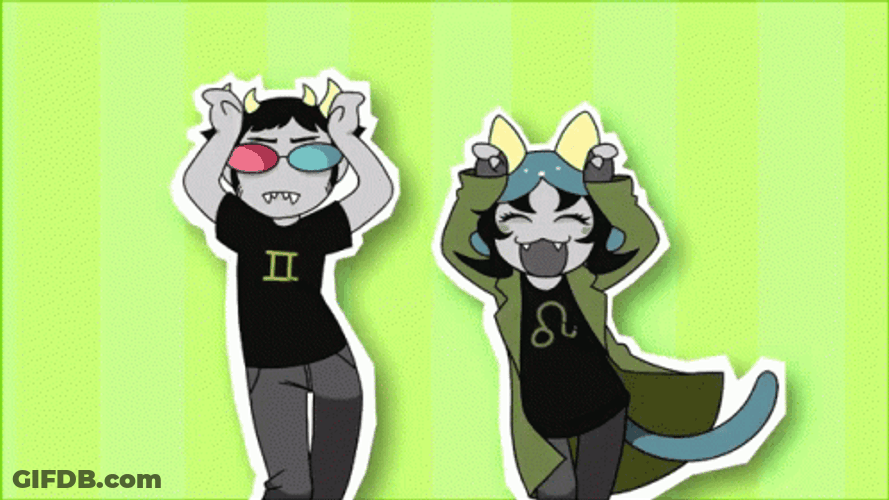 Hive Swap Cat Ears Caramelldansen GIF