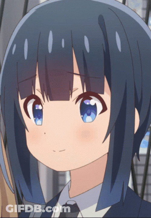 Hiyoki Looking Anime Loop GIF
