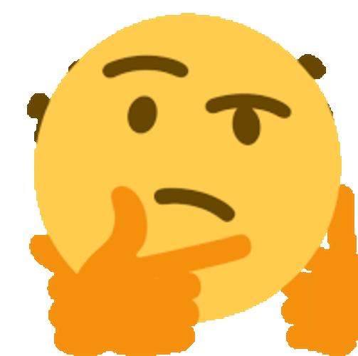 Hmm Sticker GIF