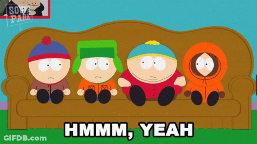 Hmm Yeah South Park Kyle Broflovski GIF