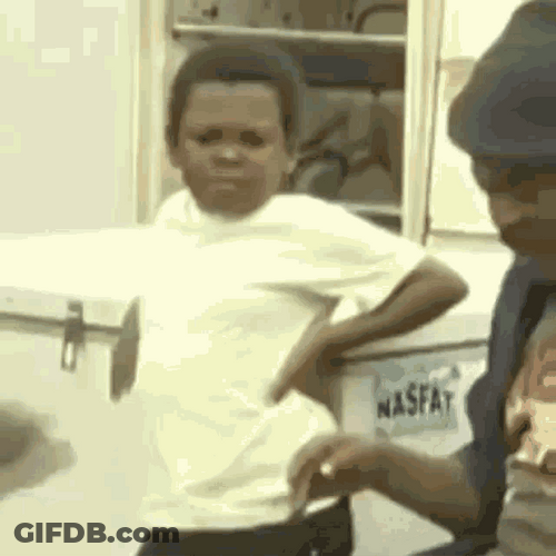 Hmmm African Kid Observing Looking Around GIF