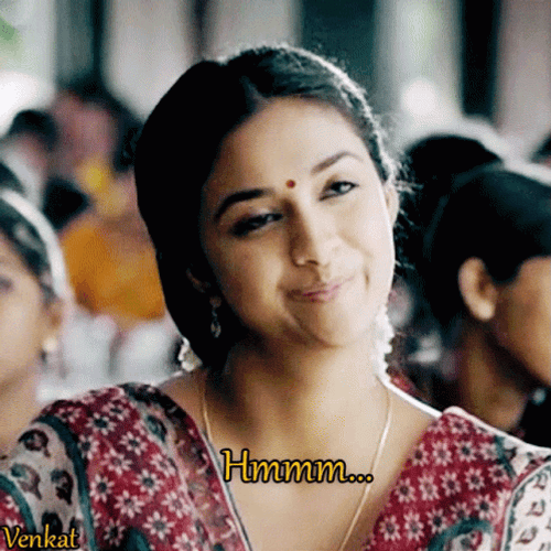 Hmmm Indian Girl Head Tilt GIF