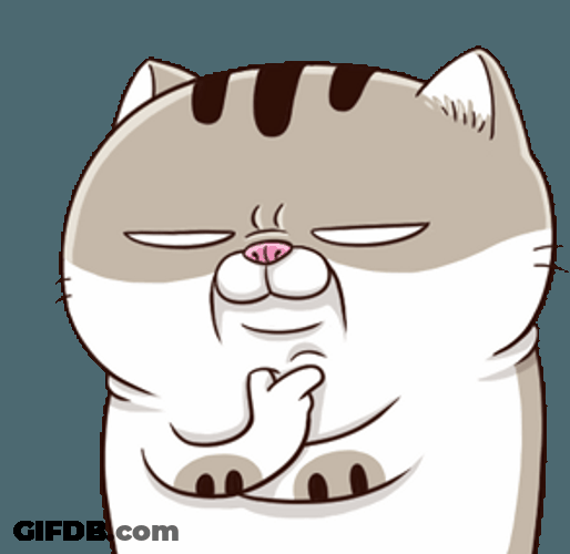 Hmmm Meowbeo Cat Chin Scratch GIF