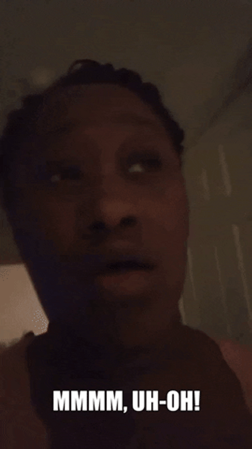 Hmmm Uh-Oh Curious GIF