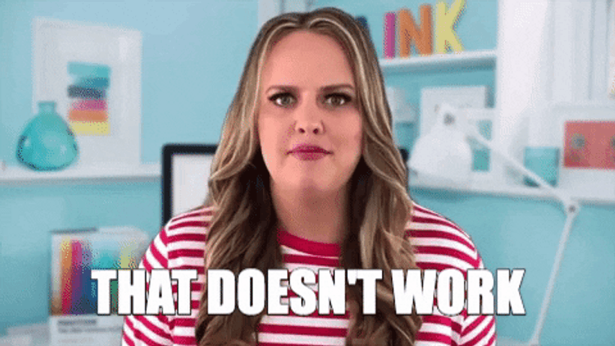 Hmmmm That Doesn't Work GIF