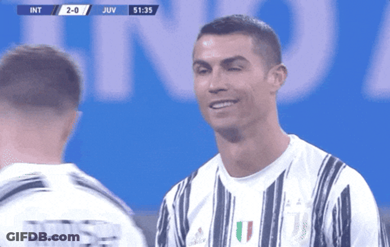 Hmph Cristiano Ronaldo Smirk GIF
