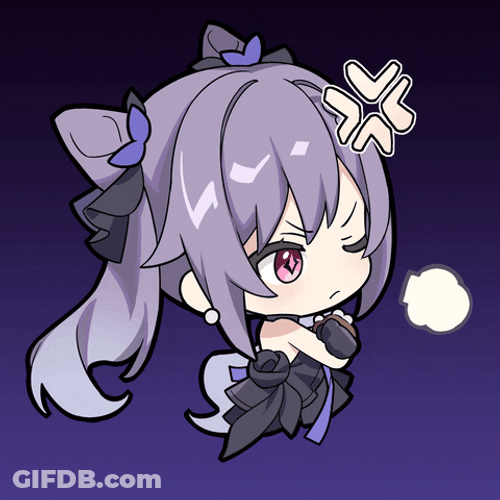 Hmph Genshin Impact Emotes GIF